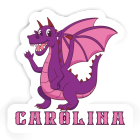 Mutterdrache Sticker Carolina Image