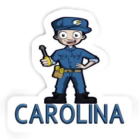 Sticker Elektriker Carolina Image