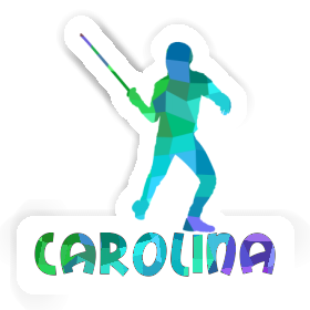 Escrimeur Autocollant Carolina Image