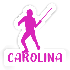 Escrimeur Autocollant Carolina Image