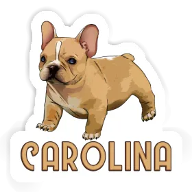 Bulldogge Aufkleber Carolina Image