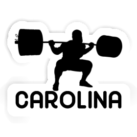 Sticker Carolina Gewichtheber Image