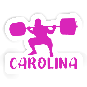 Autocollant Carolina Haltérophile Image