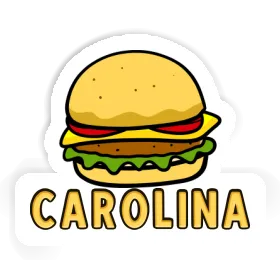 Carolina Aufkleber Beefburger Image