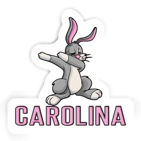 Lapin Autocollant Carolina Image