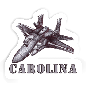 Aufkleber Carolina Jet Image