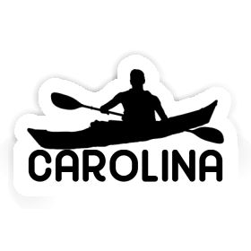 Autocollant Kayakiste Carolina Image