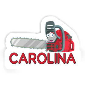 Aufkleber Kettensäge Carolina Image