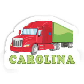Sticker Carolina Lkw Image