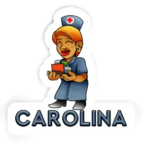 Pflegefachfrau Sticker Carolina Image