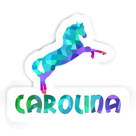 Cheval Autocollant Carolina Image