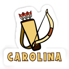Sticker Carolina Pfeilbogen Image