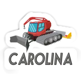 Aufkleber Pistenraupe Carolina Image
