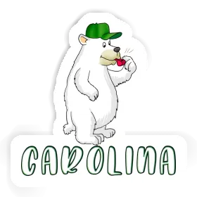 Eisbär Aufkleber Carolina Image