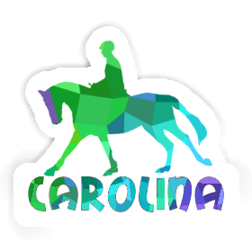 Carolina Autocollant Cavalière Image