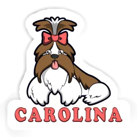 Sticker Carolina Shih Tzu Image
