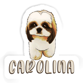 Carolina Aufkleber Shih Tzu Image