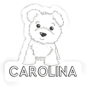Terrier Aufkleber Carolina Image