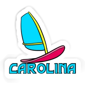Carolina Aufkleber Windsurfbrett Image