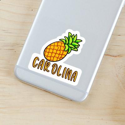 Autocollant Carolina Ananas Notebook Autocollant Carolina Ananas Gift package Image
