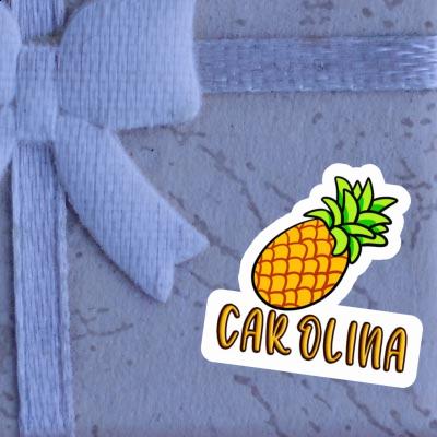Autocollant Carolina Ananas Notebook Autocollant Carolina Ananas Gift package Image