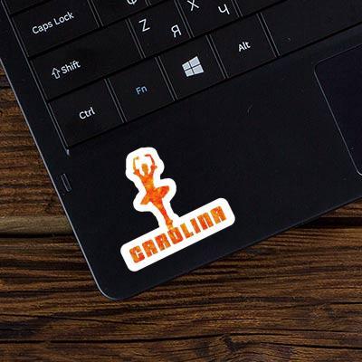 Sticker Ballerina Carolina Laptop Image