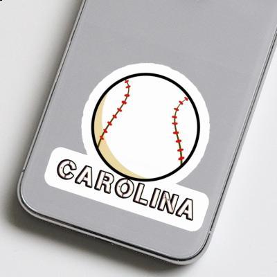 Autocollant Baseball Carolina Notebook Autocollant Baseball Carolina Gift package Image