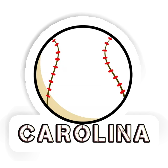 Autocollant Baseball Carolina Autocollant Baseball Carolina Image