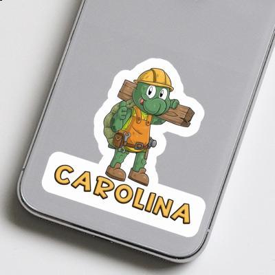 Sticker Carolina Bauarbeiter Sticker Carolina Bauarbeiter Image