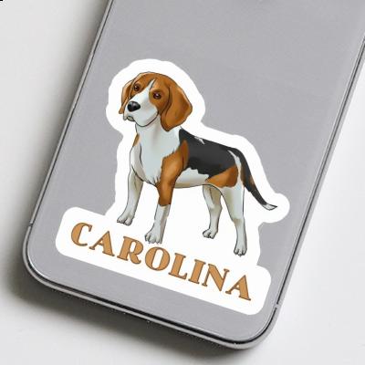Sticker Carolina Beagle Hund Sticker Carolina Beagle Hund Image