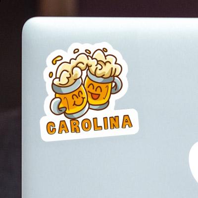 Sticker Carolina Beer Sticker Carolina Beer Image
