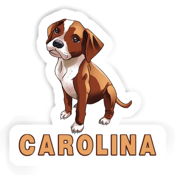 Autocollant Carolina Boxer Autocollant Carolina Boxer Image