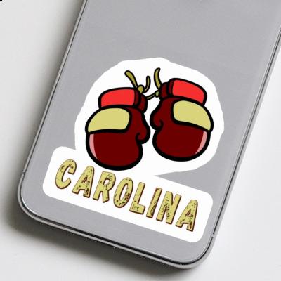 Boxing Glove Sticker Carolina Notebook Boxing Glove Sticker Carolina Gift package Image