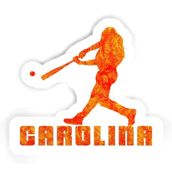 Baseballspieler Sticker Carolina Notebook Baseballspieler Sticker Carolina Gift package Image