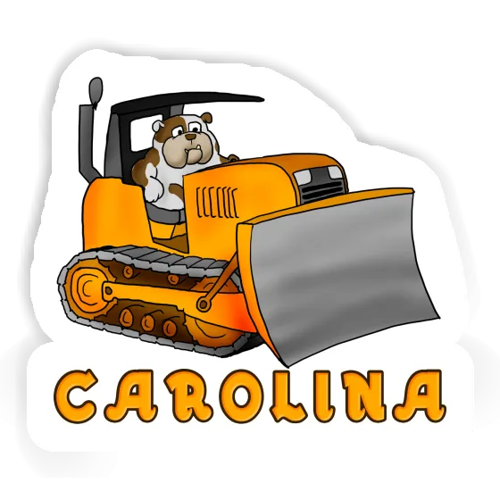 Aufkleber Carolina Bulldozer Aufkleber Carolina Bulldozer Image