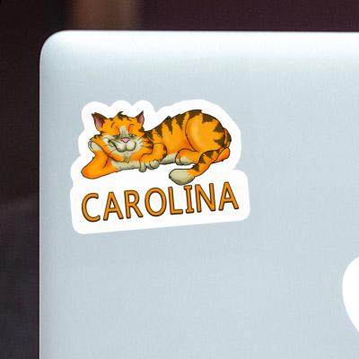 Aufkleber Katze Carolina Image