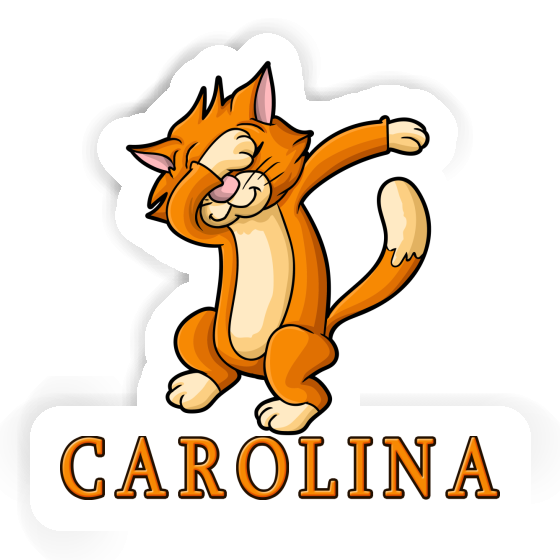 Chat Autocollant Carolina Notebook Chat Autocollant Carolina Gift package Image