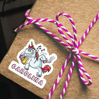 Carolina Aufkleber Einhorn Gift package Image