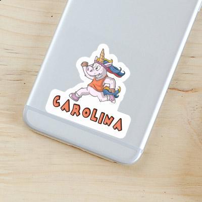 Sticker Läuferin Carolina Laptop Sticker Läuferin Carolina Laptop Image
