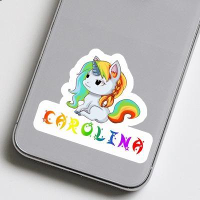 Carolina Aufkleber Einhorn Gift package Image