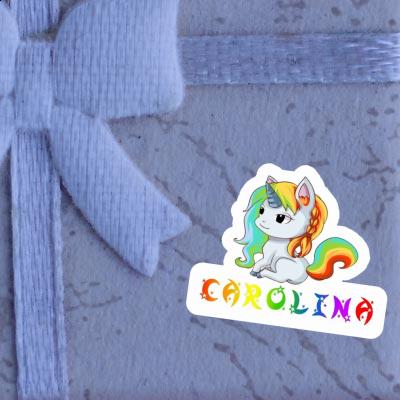 Carolina Sticker Unicorn Notebook Carolina Sticker Unicorn Gift package Image