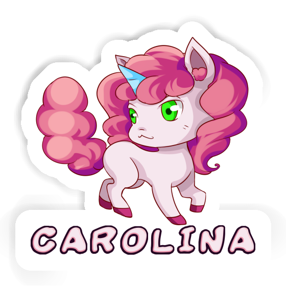 Carolina Aufkleber Einhorn Carolina Aufkleber Einhorn Image