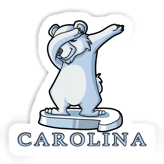 Carolina Autocollant Ours polaire Notebook Carolina Autocollant Ours polaire Gift package Image