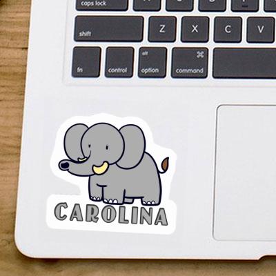 Éléphant Autocollant Carolina Image