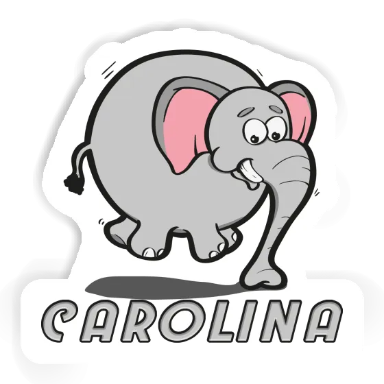 Éléphant Autocollant Carolina Gift package Image