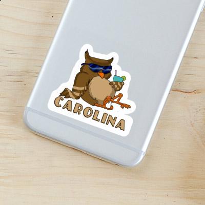 Aufkleber Carolina Eule Notebook Aufkleber Carolina Eule Gift package Image