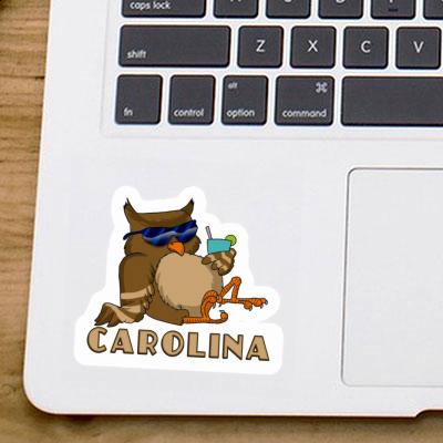 Aufkleber Carolina Eule Notebook Aufkleber Carolina Eule Notebook Image