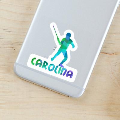 Fencer Sticker Carolina Laptop Image
