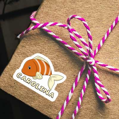 Fisch Sticker Carolina Notebook Fisch Sticker Carolina Gift package Image