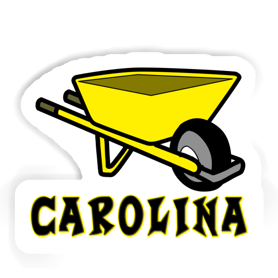 Schubkarre Aufkleber Carolina Notebook Schubkarre Aufkleber Carolina Notebook Image